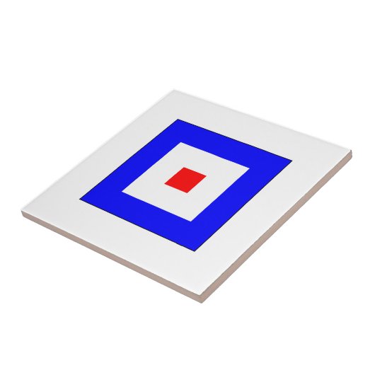 ICS-vlag W Tegeltje (Zijkant)