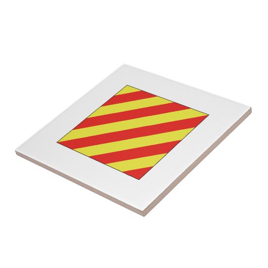 ICS-vlag Y Tegeltje (Zijkant)