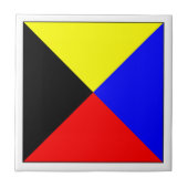 ICS-vlag Z Tegeltje (Voorkant)