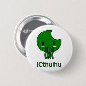 iCthulhu Ronde Button 5,7 Cm (Voorkant /achterkant)