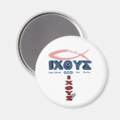ICTHYS-magneet Magneet (Voorkant / Achterkant)