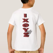 Icthys met Bijbelcitaat T-shirt (Achterkant)