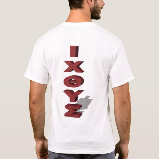 ICTHYS T-shirt (Achterkant)