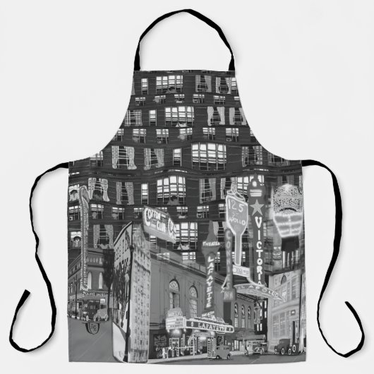 iCu2_BlckWhite All-over Schort afdrukken (Voorkant)