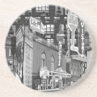 iCu2_BlckWhite Sandstone-Onderzetter Zandsteen Onderzetter