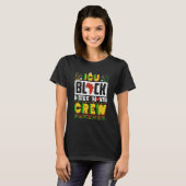 ICU Black History Month Nurse Crew African America T-shirt (Voorkant volledig)