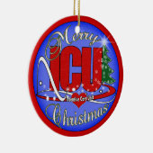 ICU CHRISTMAS ORNATION Intensive Care Unit Keramisch Ornament (Rechts)