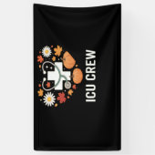 ICU crew Klassiek T-shirt Spandoek (Verticaal)
