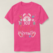 ICU Easter Nurse Crew Easter Day Critical Care Nur T-shirt (Design voorkant)