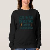 ICU & ER Nurse Chaos Coordinator Trui (Voorkant)