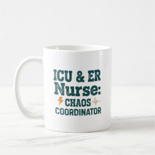 ICU & ER-verpleegkundige Chaoscoördinator Sweatshi Koffiemok