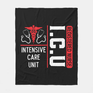 ICU geregistreerde verpleegkundige intensive care  Fleece Deken
