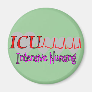 ICU INTENSIEVE Nursing Unieke cadeautjes Magneet