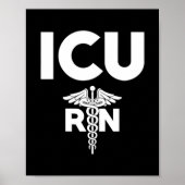 ICU Intensive Care Unit RN Personeel Poster (Voorkant)