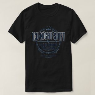 ICU Nachtploeg Verpleegster Shirt Kalm Onder Dru