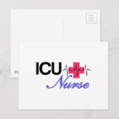 ICU Nurse Briefkaart (Voorkant / Achterkant)