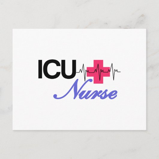 ICU Nurse Briefkaart (Voorkant)