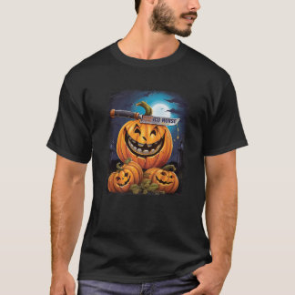ICU Nurse Funny Halloween Fun Pun Spooky Premium T-shirt