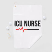 ICU Nurse Golfhanddoek (Insitu)