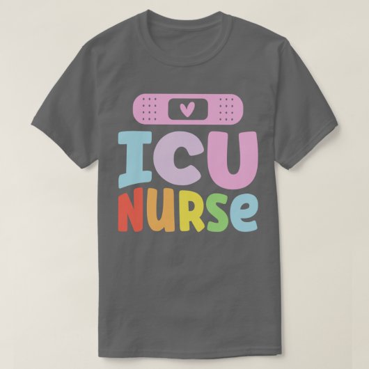 ICU Nurse T-shirt (Design voorkant)