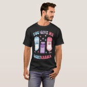 ICU Nurse Valentine Day Groovy You Give Me Tachyca T-shirt (Voorkant volledig)