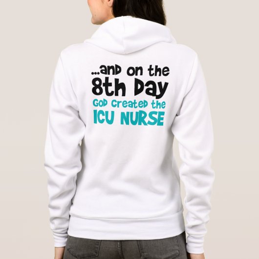 ICU Verpleegkundige creatie Hoodie (Achterkant)