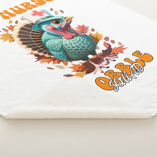 ICU Verpleegkundige Gobble Squad Vrouwen ICU Verpl Sherpa Deken (3/4)