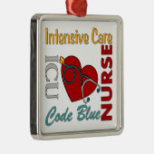ICU - Verpleegkundige Metalen Ornament (Rechts)