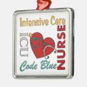 ICU - Verpleegkundige Metalen Ornament (Links)