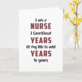 ICU verpleegkundige spoedeisende ambulance ziekenh Kaart (Gele Bloem)