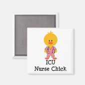 ICU Verpleegster Chick Magnet (Voorkant / Achterkant)