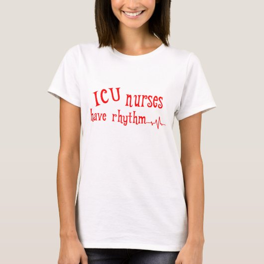 ICU-verpleegsters T-shirt (Voorkant)