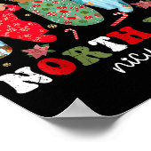 Icu When You’re Sleeng Nicu Crew Cute Baby Christm Poster (Hoek)