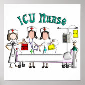 ICU zurse canvas Art - Unieke 3D artistieke grafis Poster (Voorkant)
