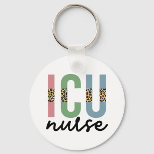 ICU Zurse Cheetah RN verpleegster Appreciesgeschen Sleutelhanger