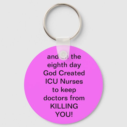ICU Zurse Funny Gifts Sleutelhanger (Voorkant)