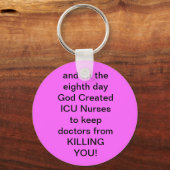 ICU Zurse Funny Gifts Sleutelhanger (Voorkant)