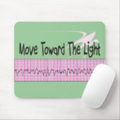 ICU Zurse Gift—Hilarious V-Fib EKG Strip Design Muismat (Met muis)