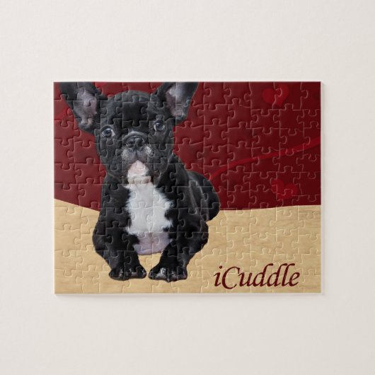 iCuddle French Bulldog Legpuzzel (Horizontaal)