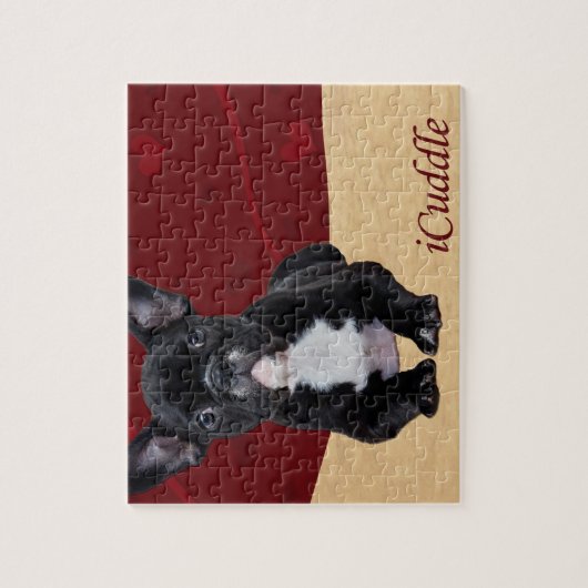 iCuddle French Bulldog Legpuzzel (Verticaal)