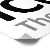 iCuddle Funny Poster (Hoek)