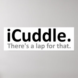 iCuddle Grappige Poster