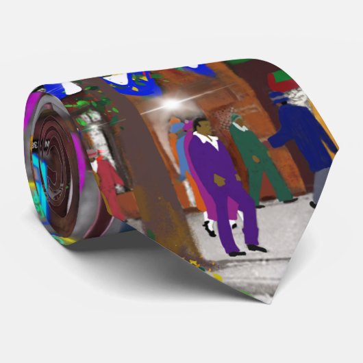 iCultureUp Roaring 20s  Stropdas (Opgerold)