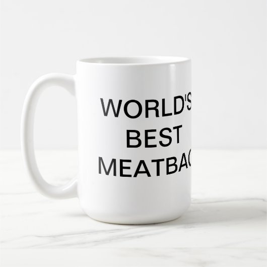 ICWXP World's Best Meatbag Mok (Links)