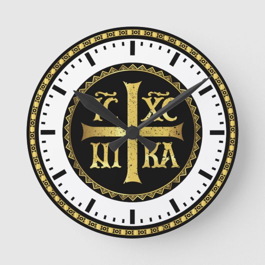 ICXC Jezus II Ronde Klok (Voorkant)