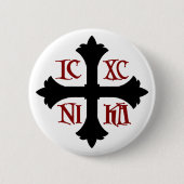 ICXC NIKA Cross Button (Voorkant)