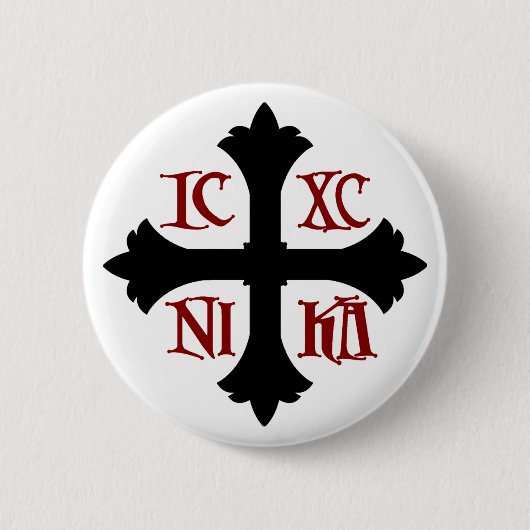 ICXC NIKA Cross Button (Voorkant)