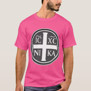 Icxc Nika Jesus Cross T-shirt