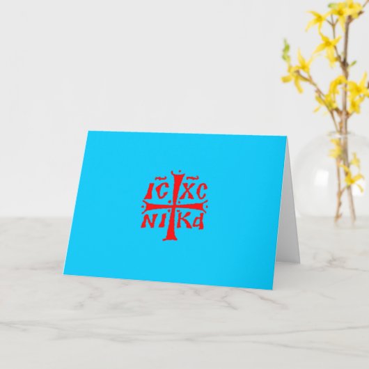 ICXCNIKA KAART (Gele Bloem)