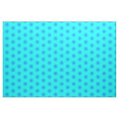 Icy Aqua en Blue Snowflake Pattern Stof (Yard (91,4 cm))